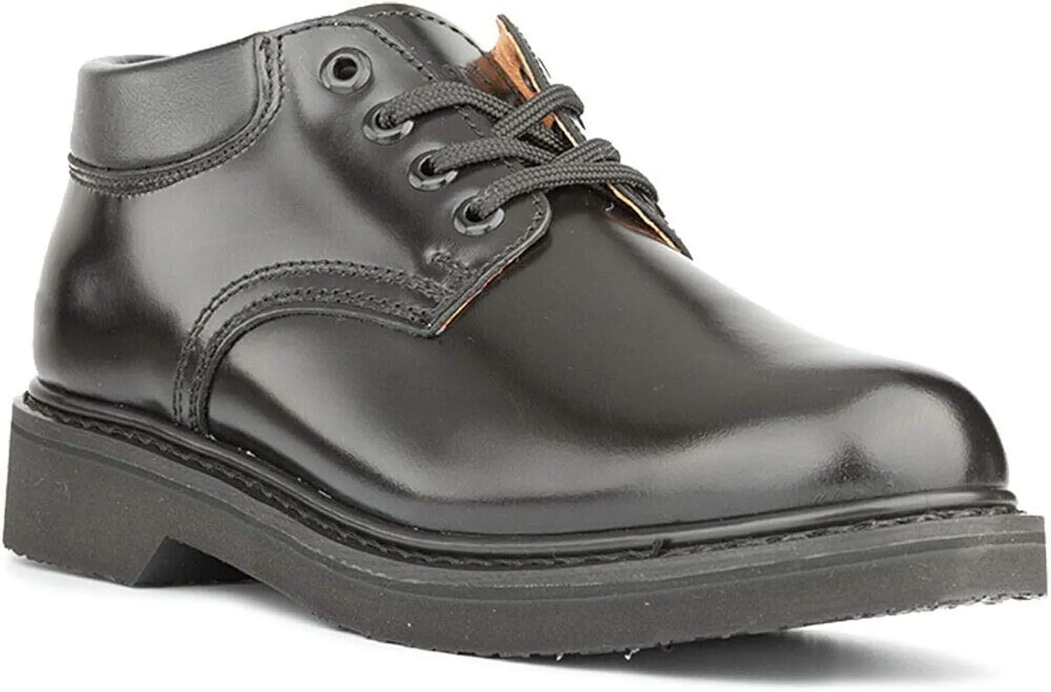 HANDPOINT Oxford Men's Black Slip Resistant Durable Fashion Breathable EH Work Shoe 82102