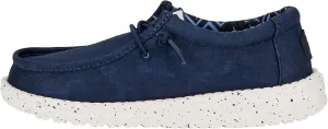 Hey Dude® Wally Canvas Shoes for Kids – Canvas Upper – Rubber Outsole – Cotton Lining – Breathable Design