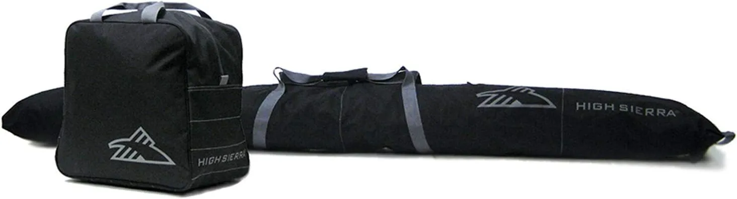 High Sierra Ski Bag and Boot Bag Box Set -