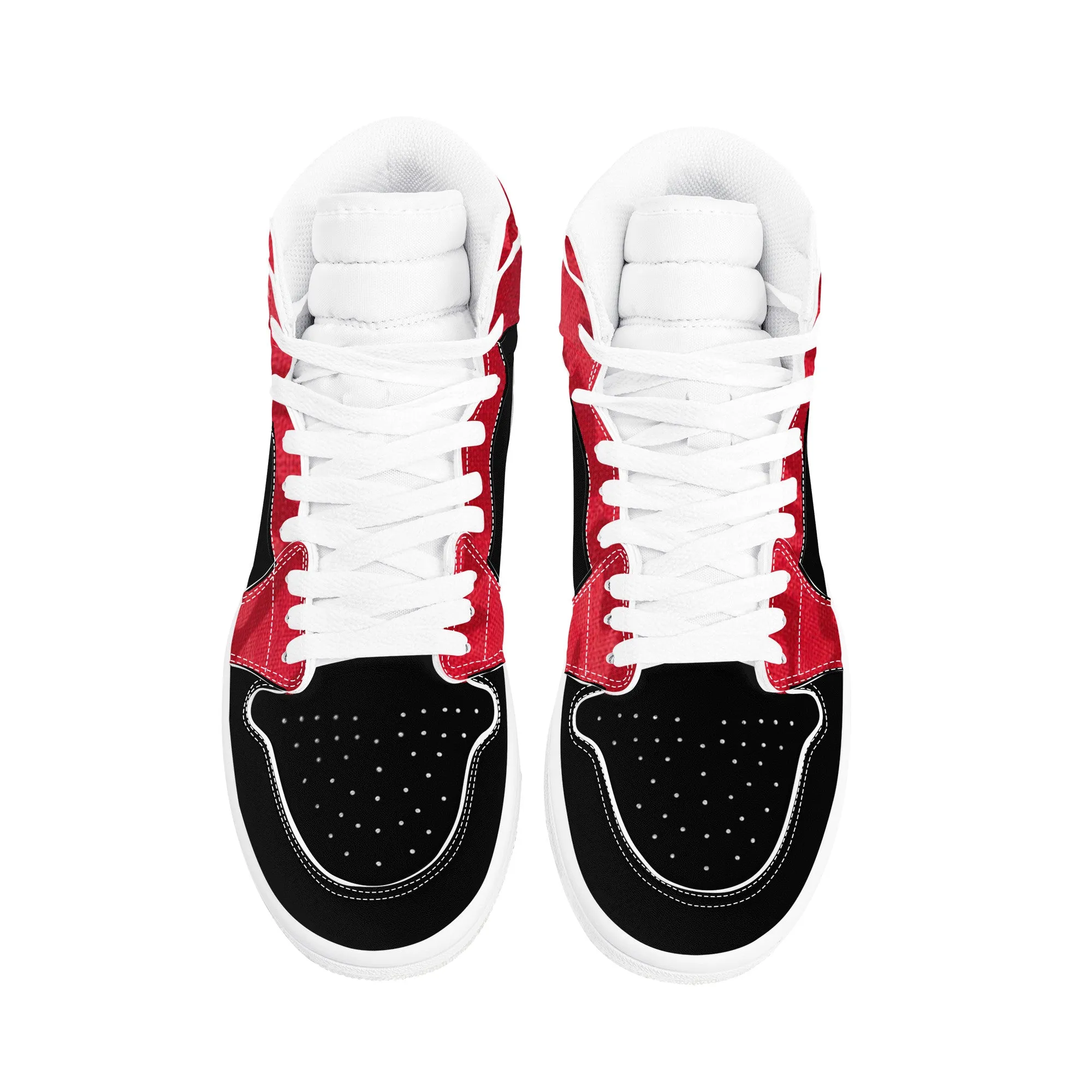 High Synthetic Leather Top Red D17 Fast dispatch Money Sneaker Black Bushae and Shipping updates