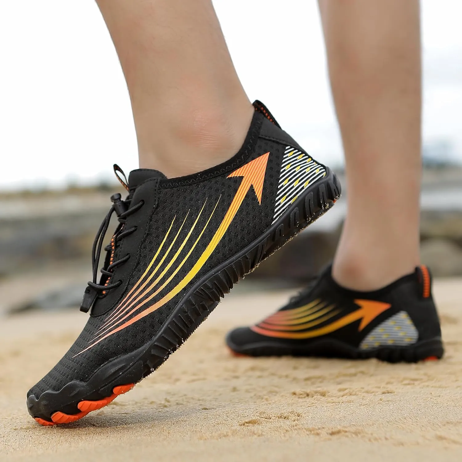 Hike Barefoot Shoes for Women Breathable Non-Slip Athletic Footwear Grounded Comfort Wear Shoes Wide Toe Water Shoe Unisex Lightweight Casual Footwear