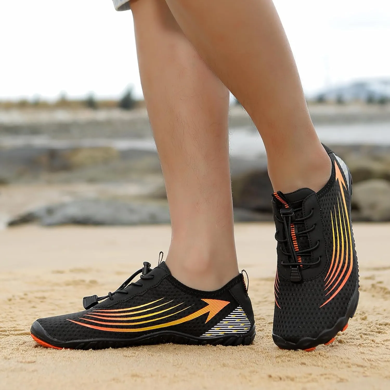 Hike Barefoot Shoes for Women Breathable Non-Slip Athletic Footwear Grounded Comfort Wear Shoes Wide Toe Water Shoe Unisex Lightweight Casual Footwear