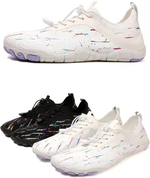 Hike Barefoot Shoes for Women Men, New Barefoot Footwear, Non-Slip Water Shoes,Breathable Non-Slip Footwear Wide Toe
