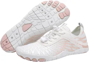 Hike Barefoot Shoes for Women Men, Waterproof Trail Running Footwear, Healthy & Non Slip Barefoot Shoes, Breathable for Beach, Pool, Aqua Swim, Surf