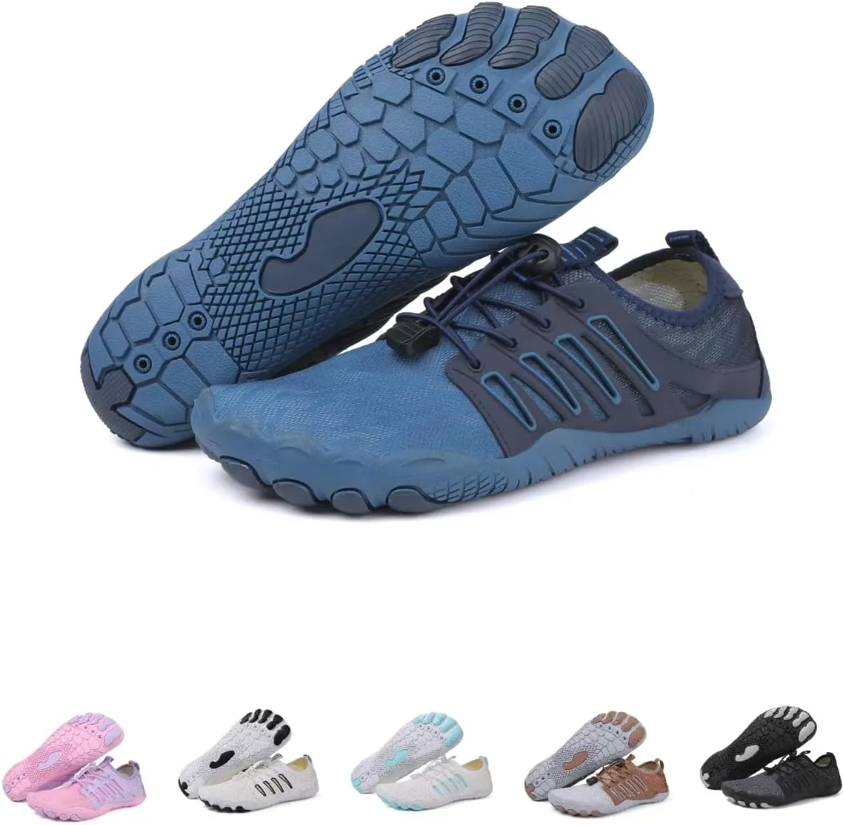 Hike Barefoot Shoes Women,2025 New Hiking Barefoot Shoes for Women Men , Breathable & Non-Slip Athletic Footwear, comfortable breathable zero-drop trail running shoes, Water Shoes Women Men ，quick-drying non-slip wide-toe box water shoes