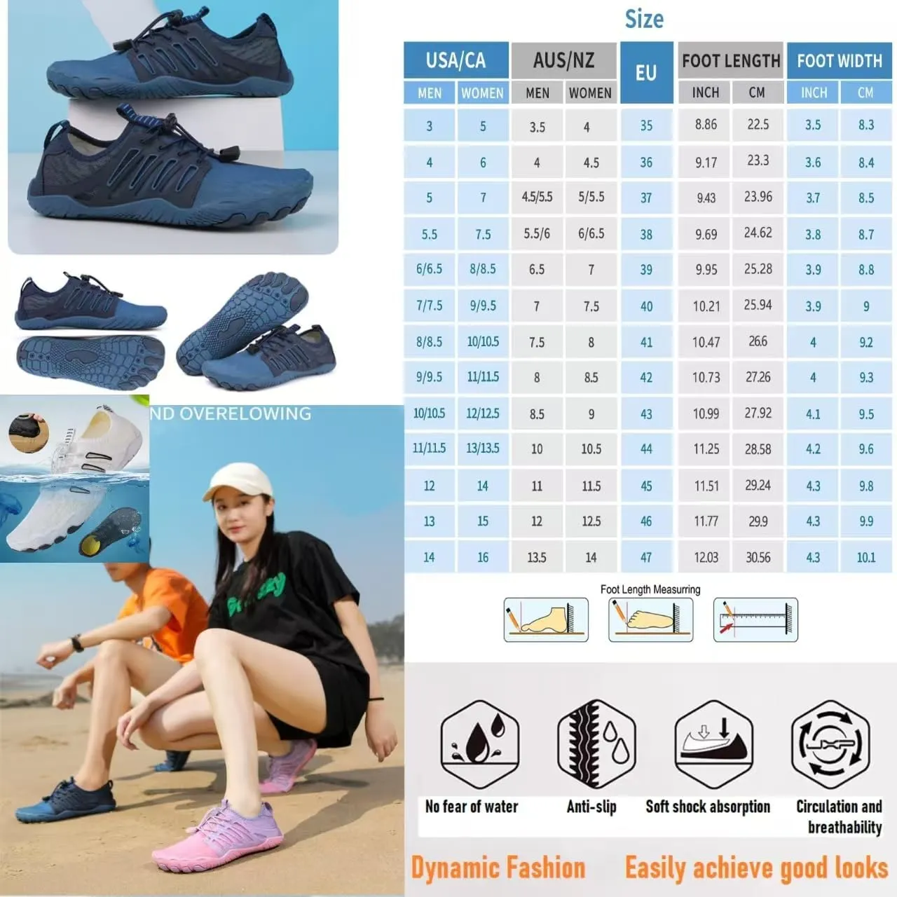 Hike Barefoot Shoes Women,2025 New Hiking Barefoot Shoes for Women Men , Breathable & Non-Slip Athletic Footwear, comfortable breathable zero-drop trail running shoes, Water Shoes Women Men ，quick-drying non-slip wide-toe box water shoes