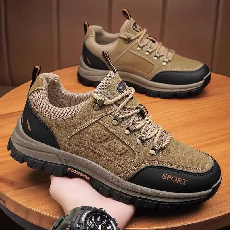 Hiking Boots Mens Working Shoes Winter Boots Snow Shoes Casual Lightweight Waterproof Snow Boots All-Terrain Breathable Outdoor Ankle Boots Trekking Hiking Shoes hiking boots hiking boots men