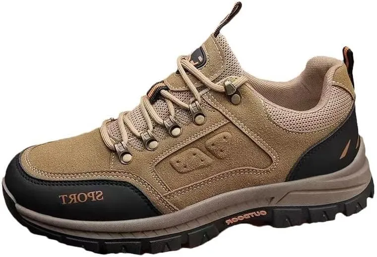 Hiking Boots Mens Working Shoes Winter Boots Snow Shoes Casual Lightweight Waterproof Snow Boots All-Terrain Breathable Outdoor Ankle Boots Trekking Hiking Shoes hiking boots hiking boots men