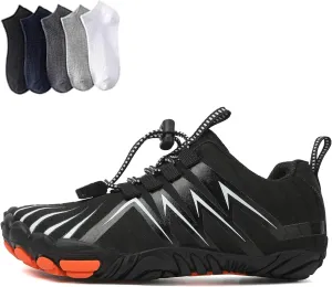 Hiking Womens Men, Pro Barefoot Shoes with Wide Toe Box, Healthy and Non-Slip Breathable Barefoot Shoes