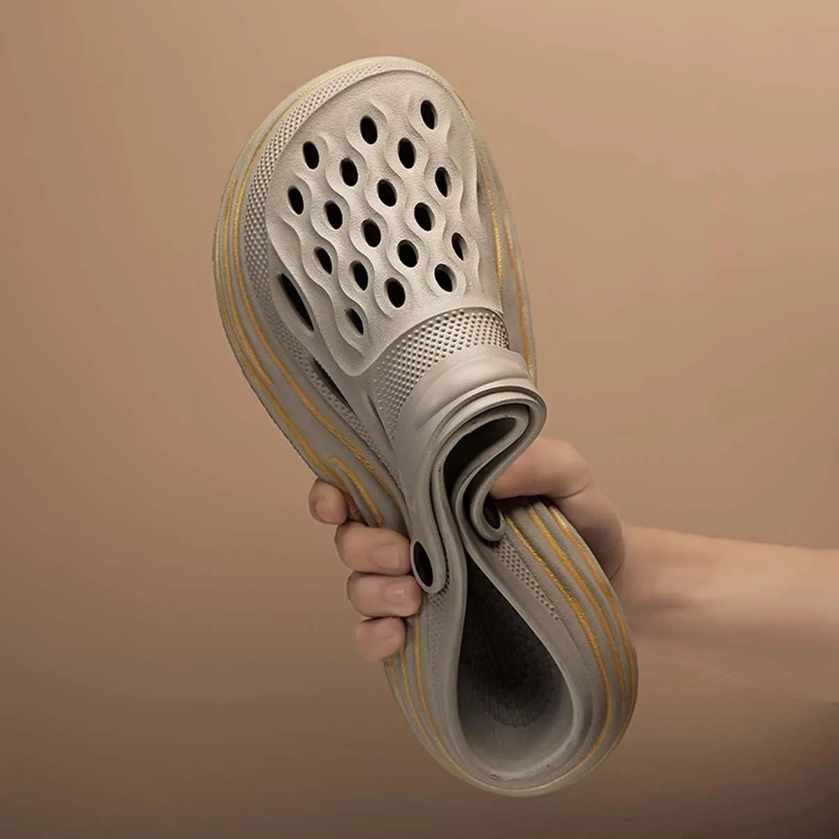 HYDLONGR Men's Women's Summer Lightweight Breathable Garden Shoes Hole Sandals Clogs Shoes