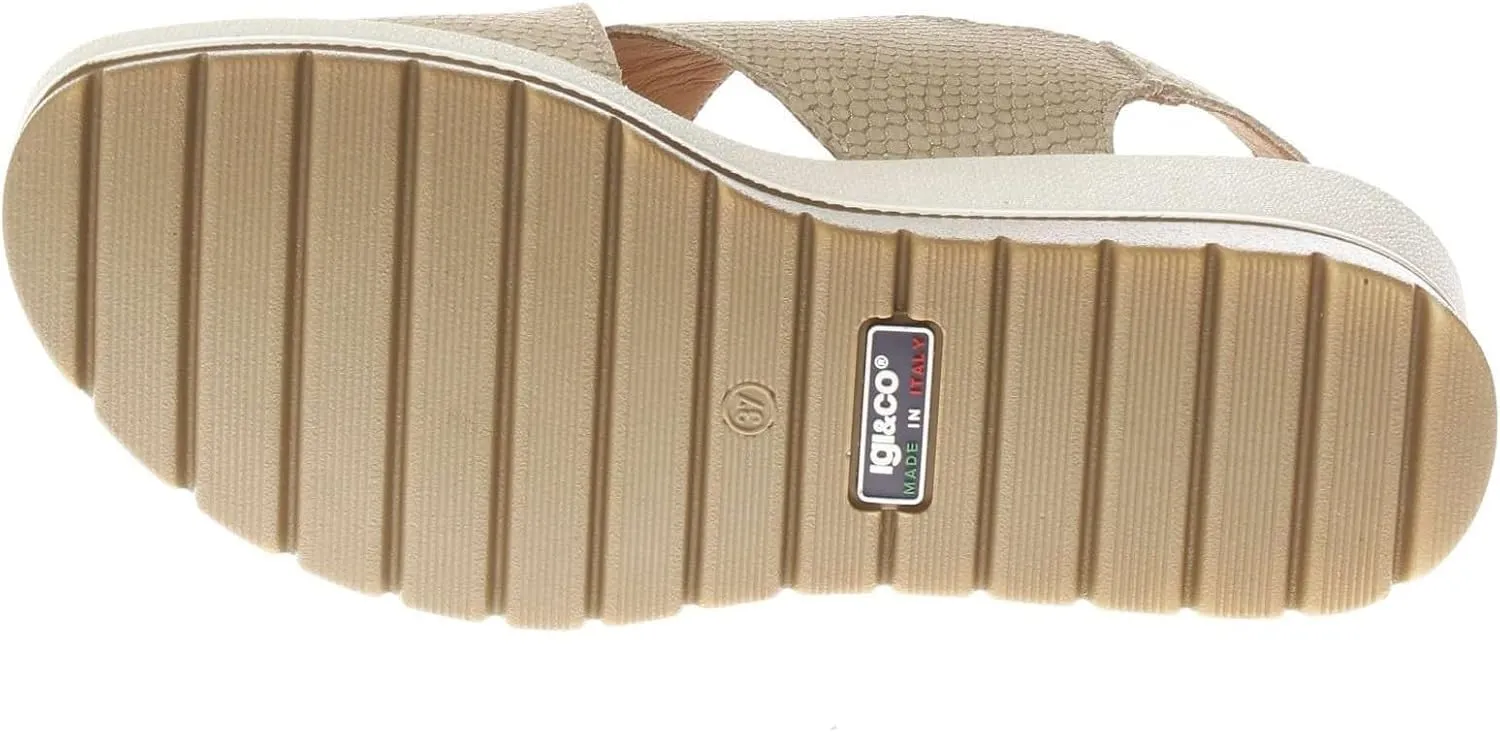 IGI&Co Women's Slingback Wedge Sandal