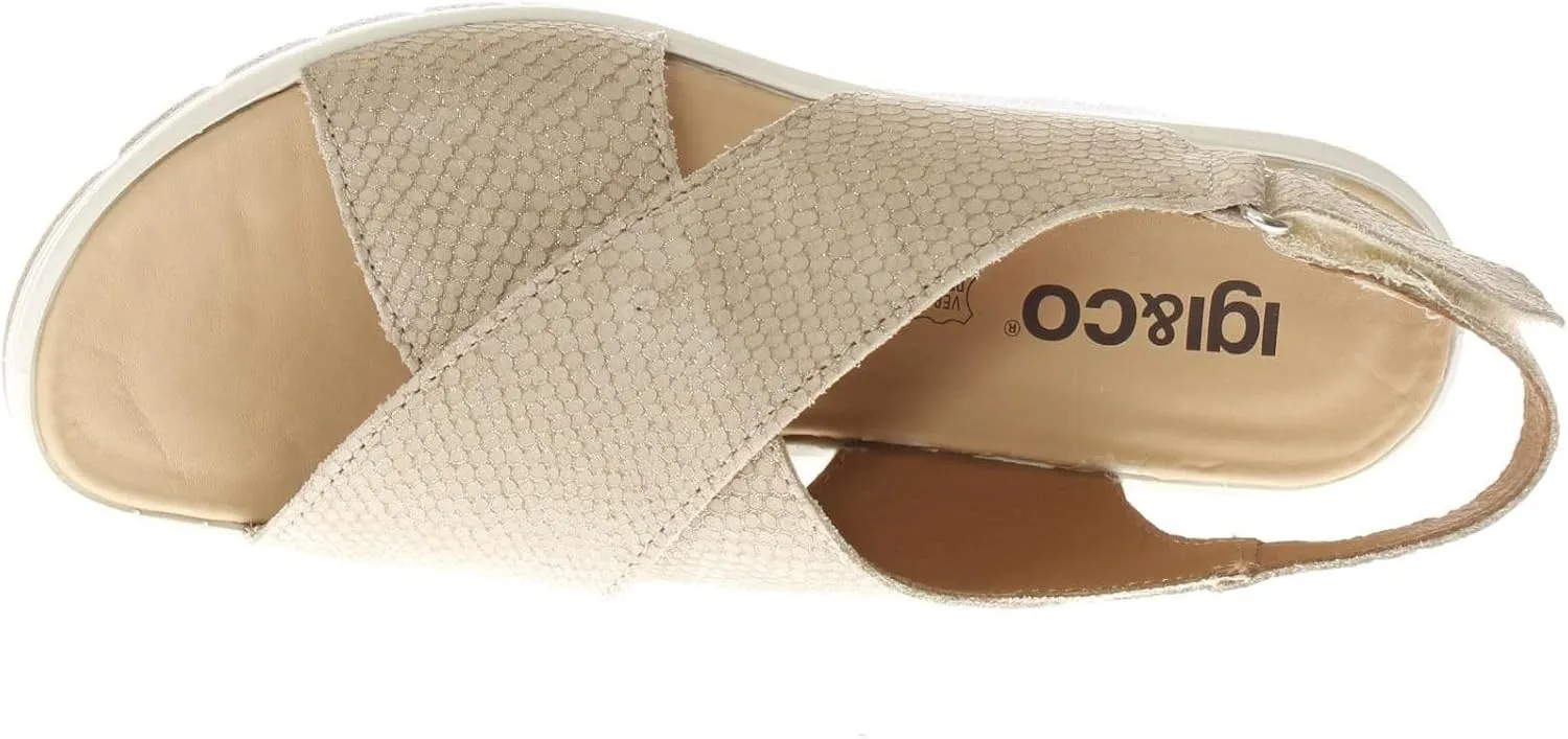 IGI&Co Women's Slingback Wedge Sandal