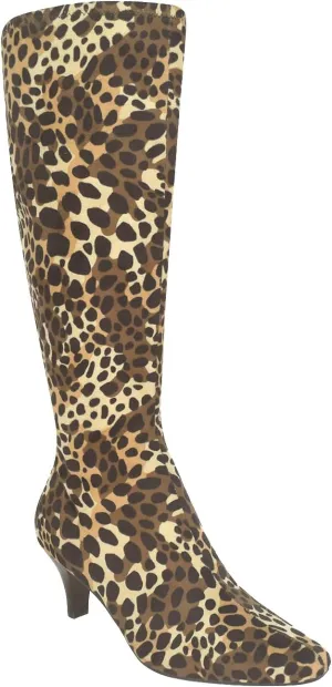 Impo Namora Stretch Boot with Memory Foam, Chic Jaguar, 9