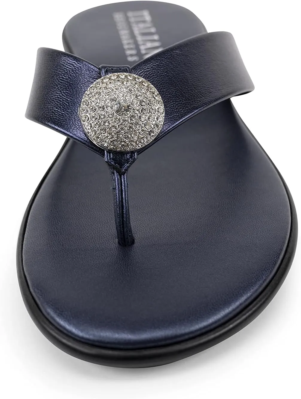 ITALIAN Shoemakers Women's Gea Thong Flip Flop Sandal