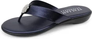 ITALIAN Shoemakers Women's Gea Thong Flip Flop Sandal