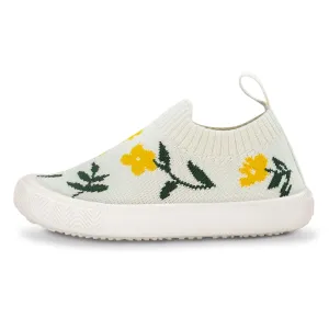 Jan & Jul Graphic Knit Shoes - Yellow Flower