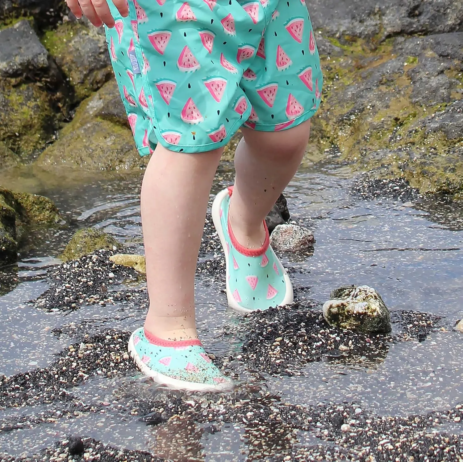 JAN & JUL Quick-Dry Water Shoes for Baby & Toddler with Flexible Soles