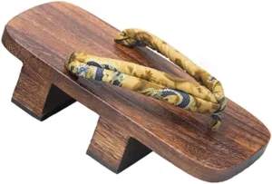 Japanese Style Cosplay Wooden Slippers Ninja Flip Flop Geta Sandal Clogs