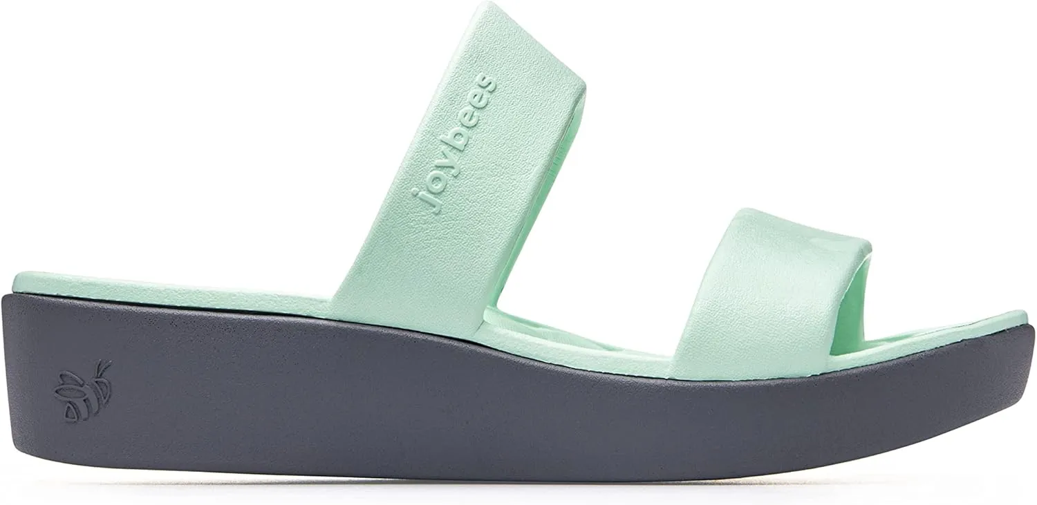 Joybees Cute Sandal - Women's Comfortable Slip-on Wedge Sandal