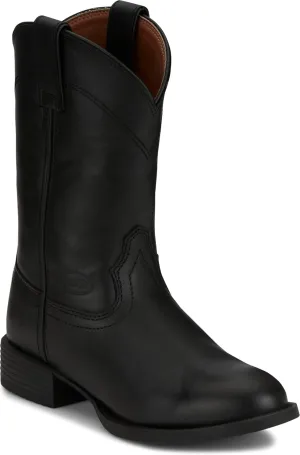 Justin Blain 10" Womens Roper Boot, Classic Western-Style, Durable Leather, Comfortable Fit, Pull-On Design, Versatile Fashion