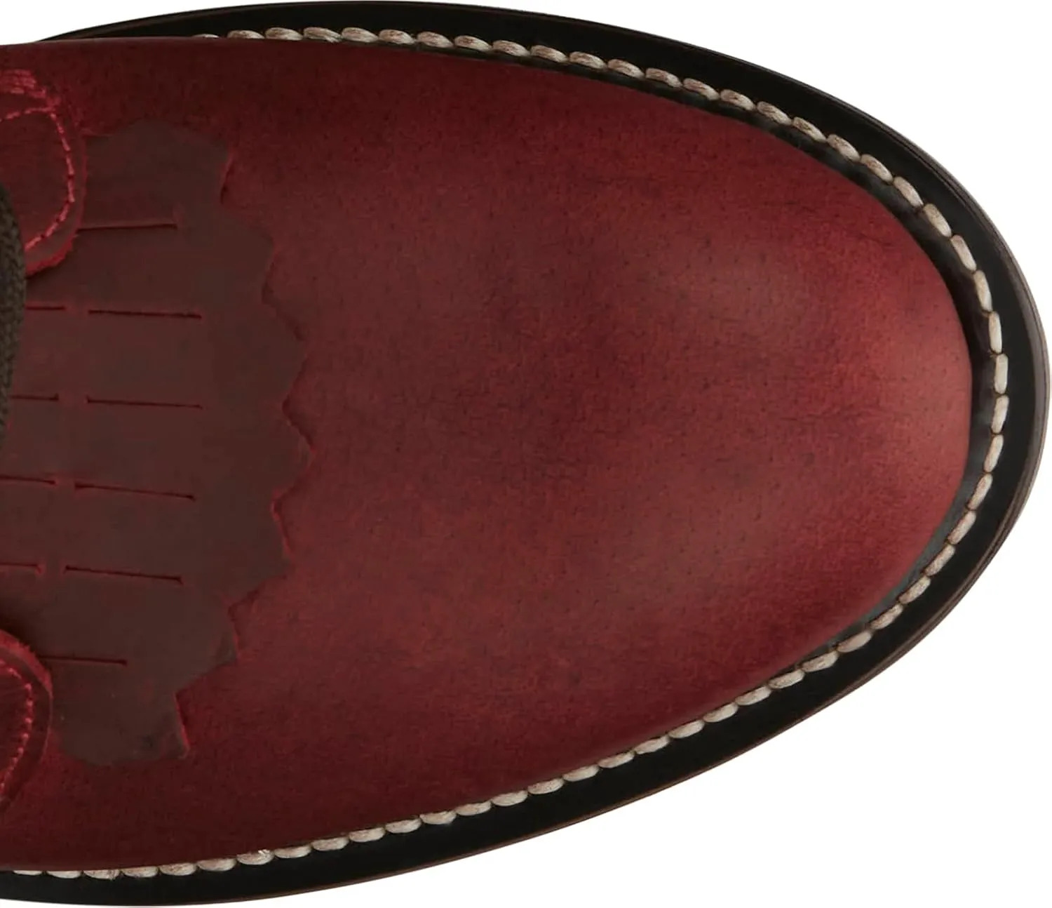Justin Mckean 7" Lace-Up Roper Women's Western Boot, Durable Leather, Casual Style, Comfortable Footwear