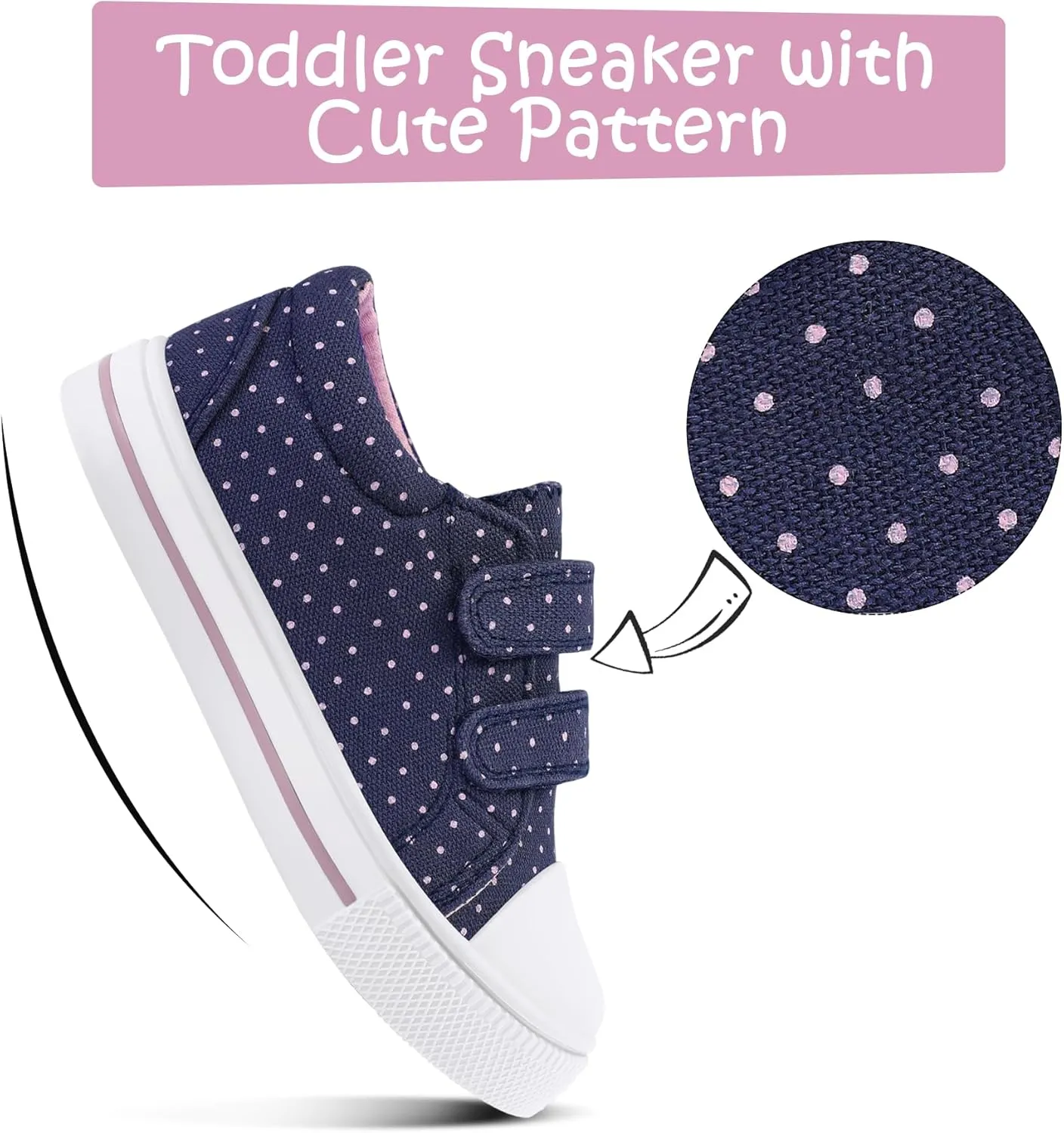 K KomForme Sneakers for Boys and Girls,Toddler Kids Soft Walking Shoes