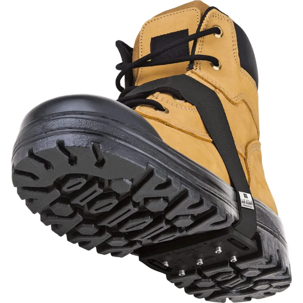 K1 Mid-Sole Ice Cleats for Men & Women - Rotatable Traction Aids For Winter Snow - Original Profile - Black