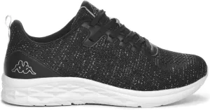 Kappa Women Flip Flop Comfortable and Stylish Trainers, Black Grey Silver, 39 EU