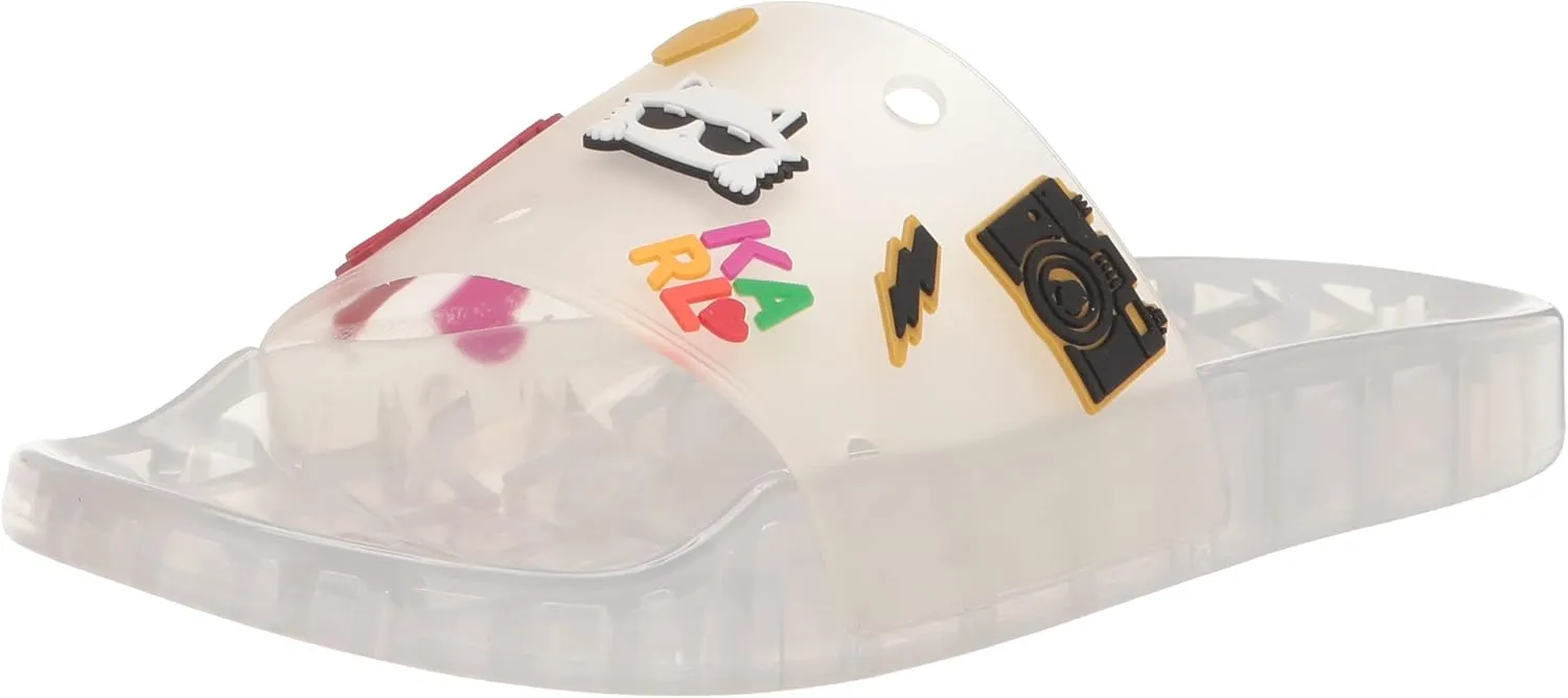 KARL LAGERFELD Women's Thea Pool Slide