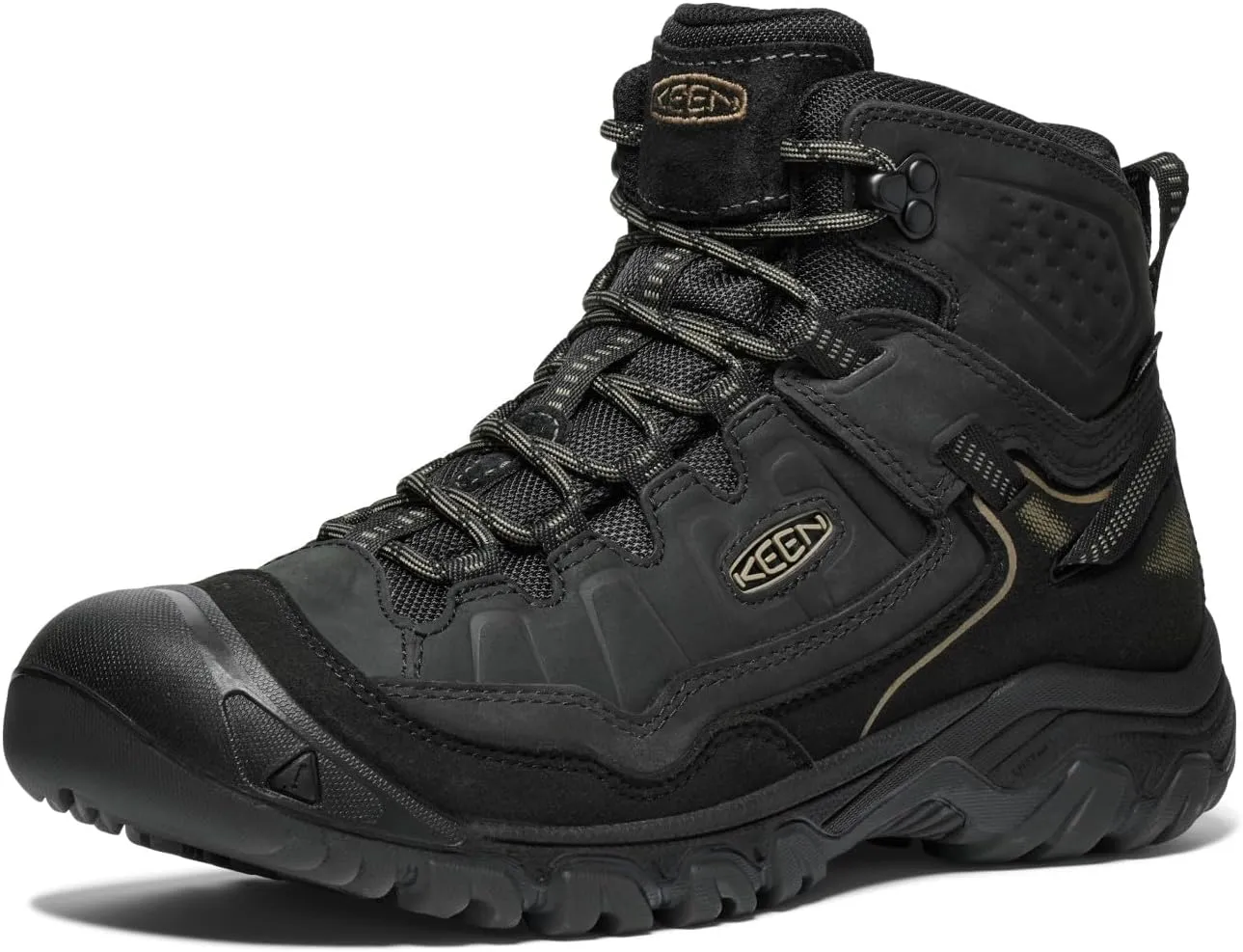 KEEN Men's Targhee 4 Mid Height Durable Comfortable Waterproof Hiking Boot