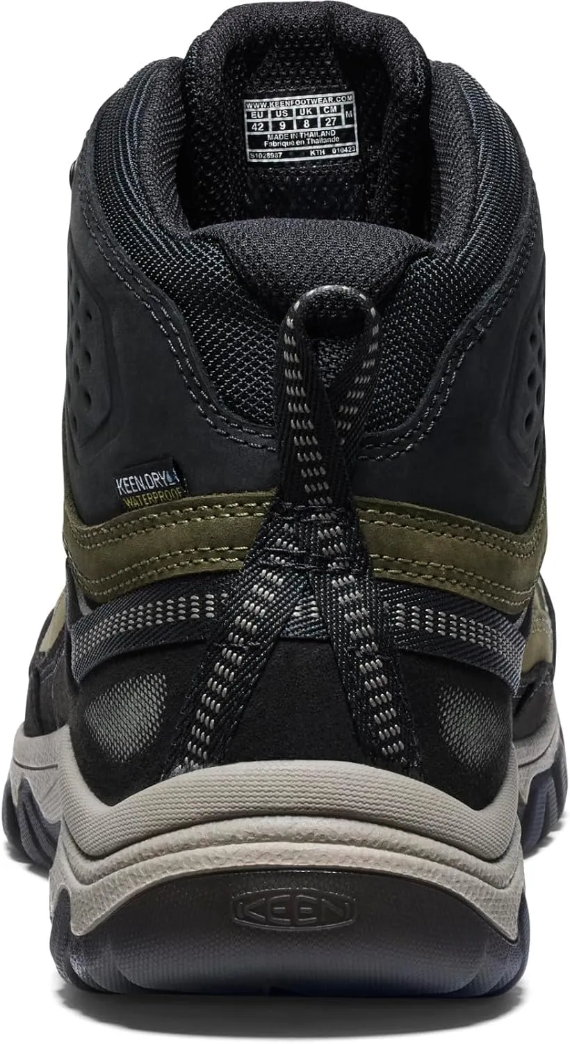 KEEN Men's Targhee 4 Mid Height Durable Comfortable Waterproof Hiking Boot