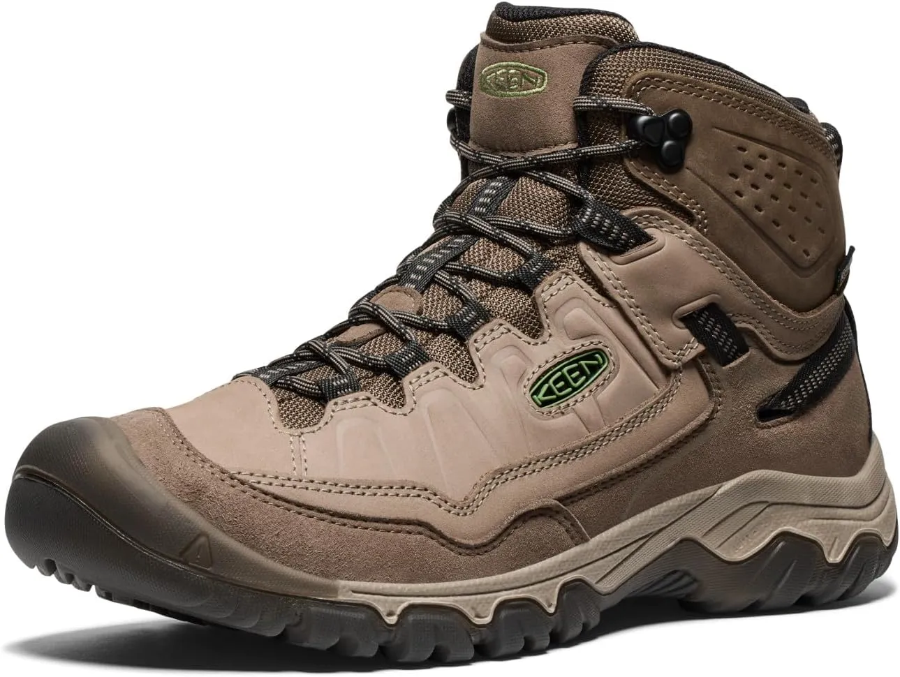 KEEN Men's Targhee 4 Mid Height Durable Comfortable Waterproof Hiking Boot