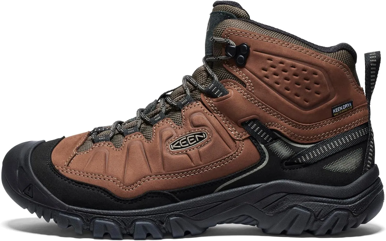 KEEN Men's Targhee 4 Mid Height Durable Comfortable Waterproof Hiking Boot