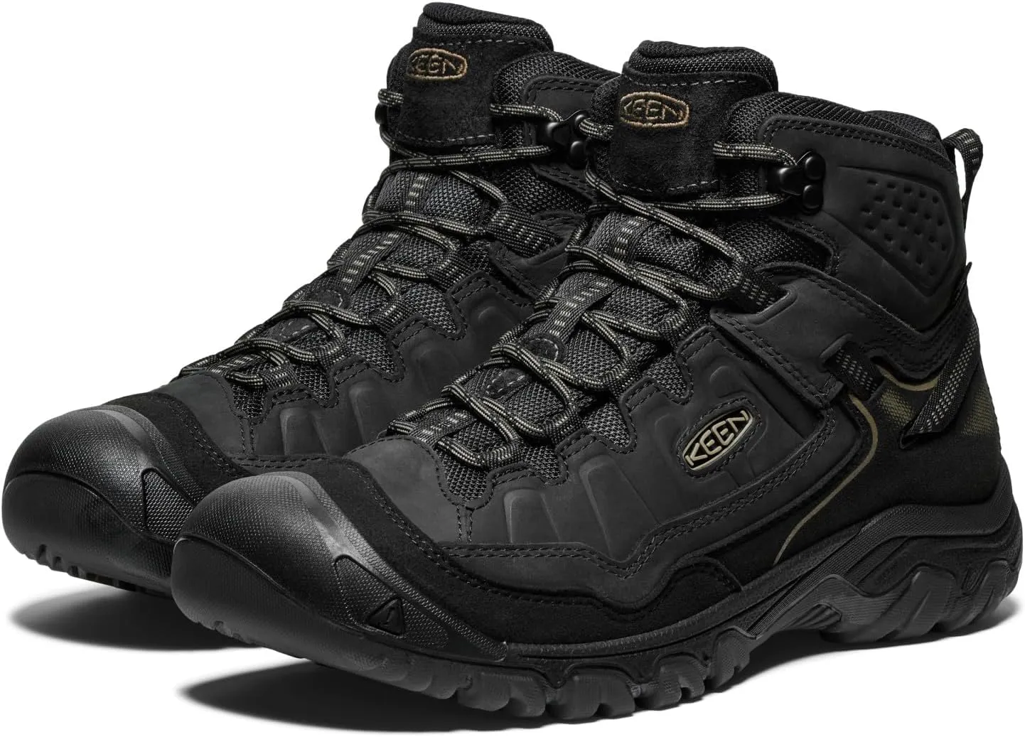 KEEN Men's Targhee 4 Mid Height Durable Comfortable Waterproof Hiking Boot