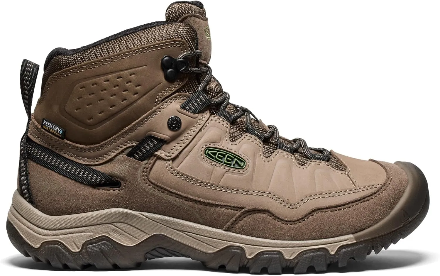 KEEN Men's Targhee 4 Mid Height Durable Comfortable Waterproof Hiking Boot