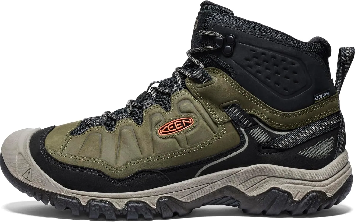 KEEN Men's Targhee 4 Mid Height Durable Comfortable Waterproof Hiking Boot