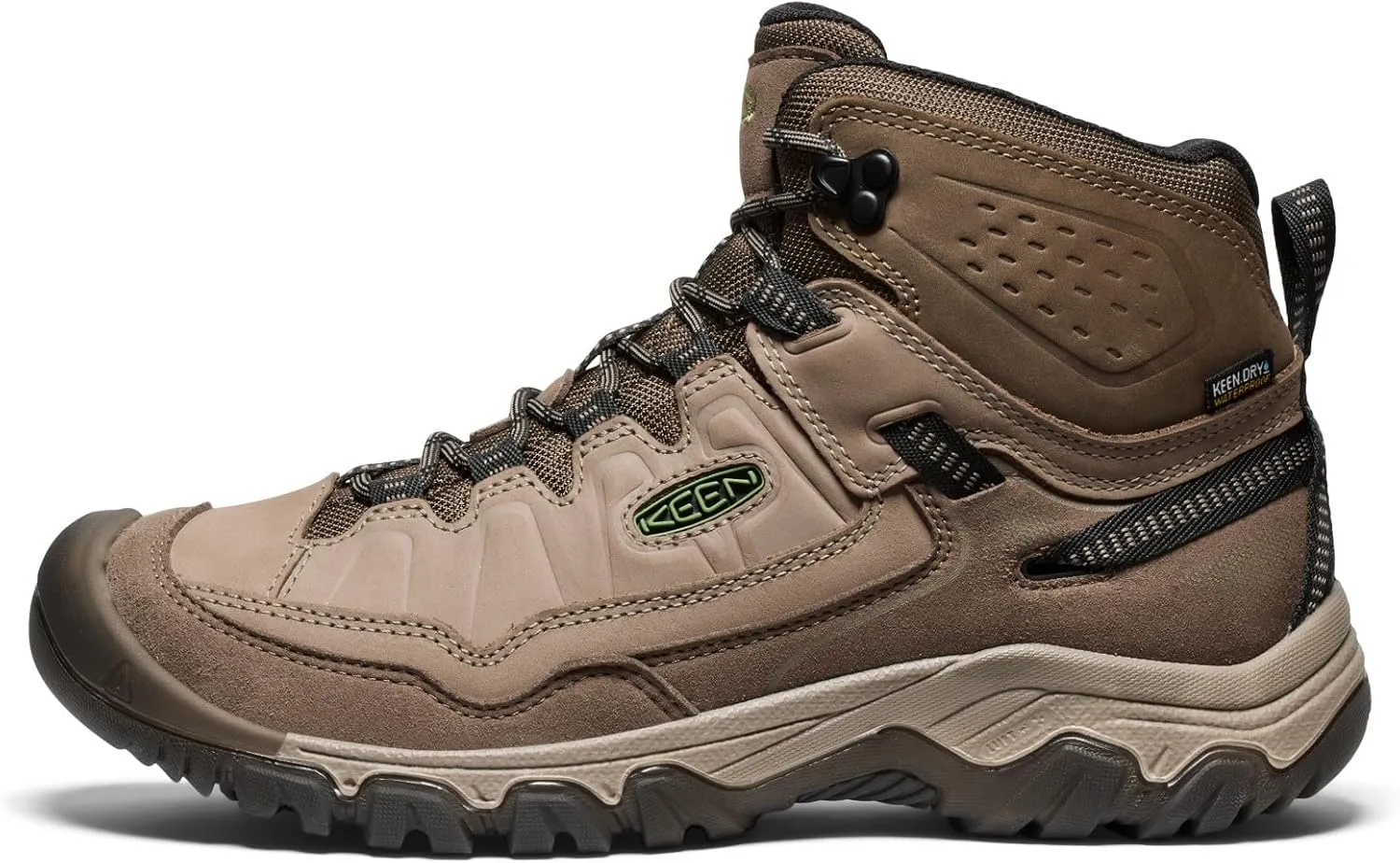 KEEN Men's Targhee 4 Mid Height Durable Comfortable Waterproof Hiking Boot