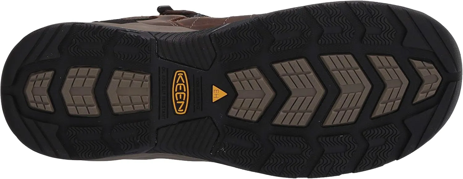 KEEN Utility Men's Flint 2 Mid Height Steel Toe Waterproof Durable Construction Work Boots