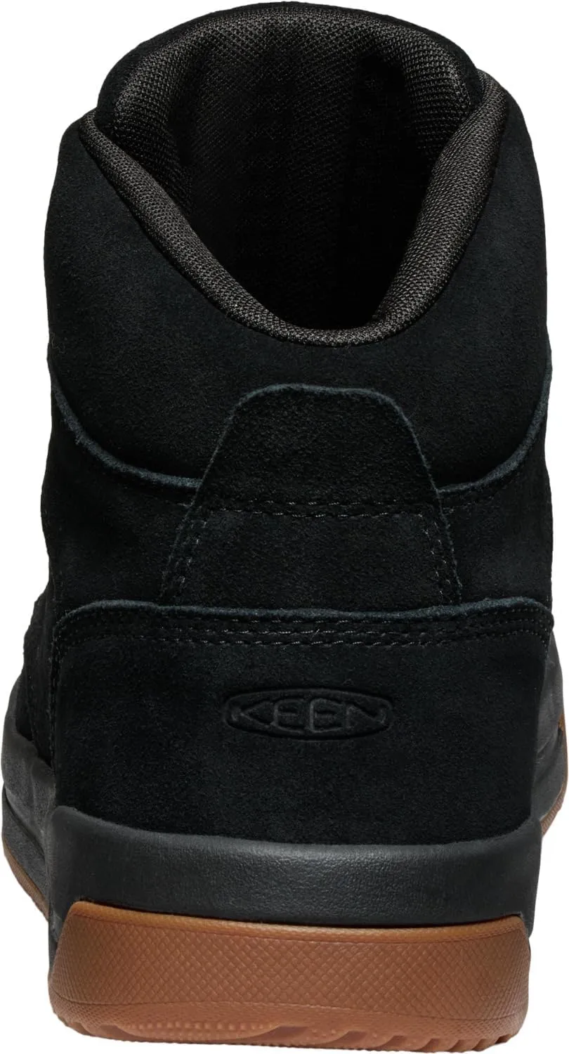 KEEN Utility Men's Gibson Mid Height Soft Toe Athletic Traction Durable Leather Work Boots