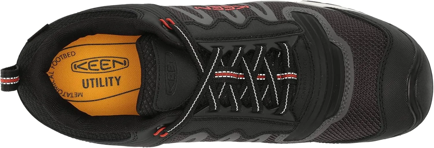 KEEN Utility Men's Reno Low Height Composite Toe Flexible Waterproof Athletic Work Shoe