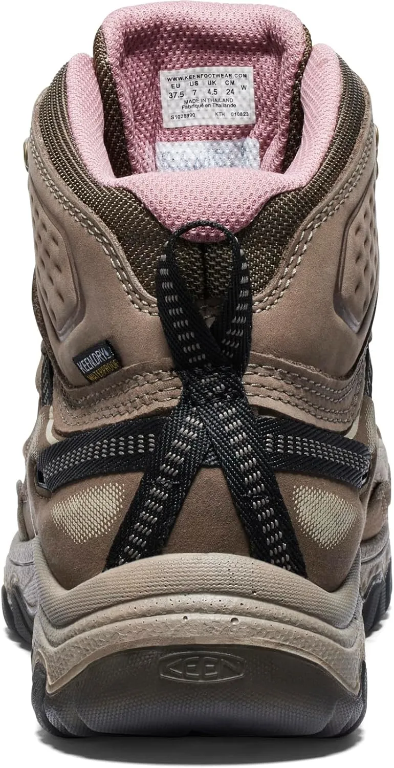 KEEN Women's Targhee 4 Mid Height Durable Comfortable Waterproof Hiking Boot
