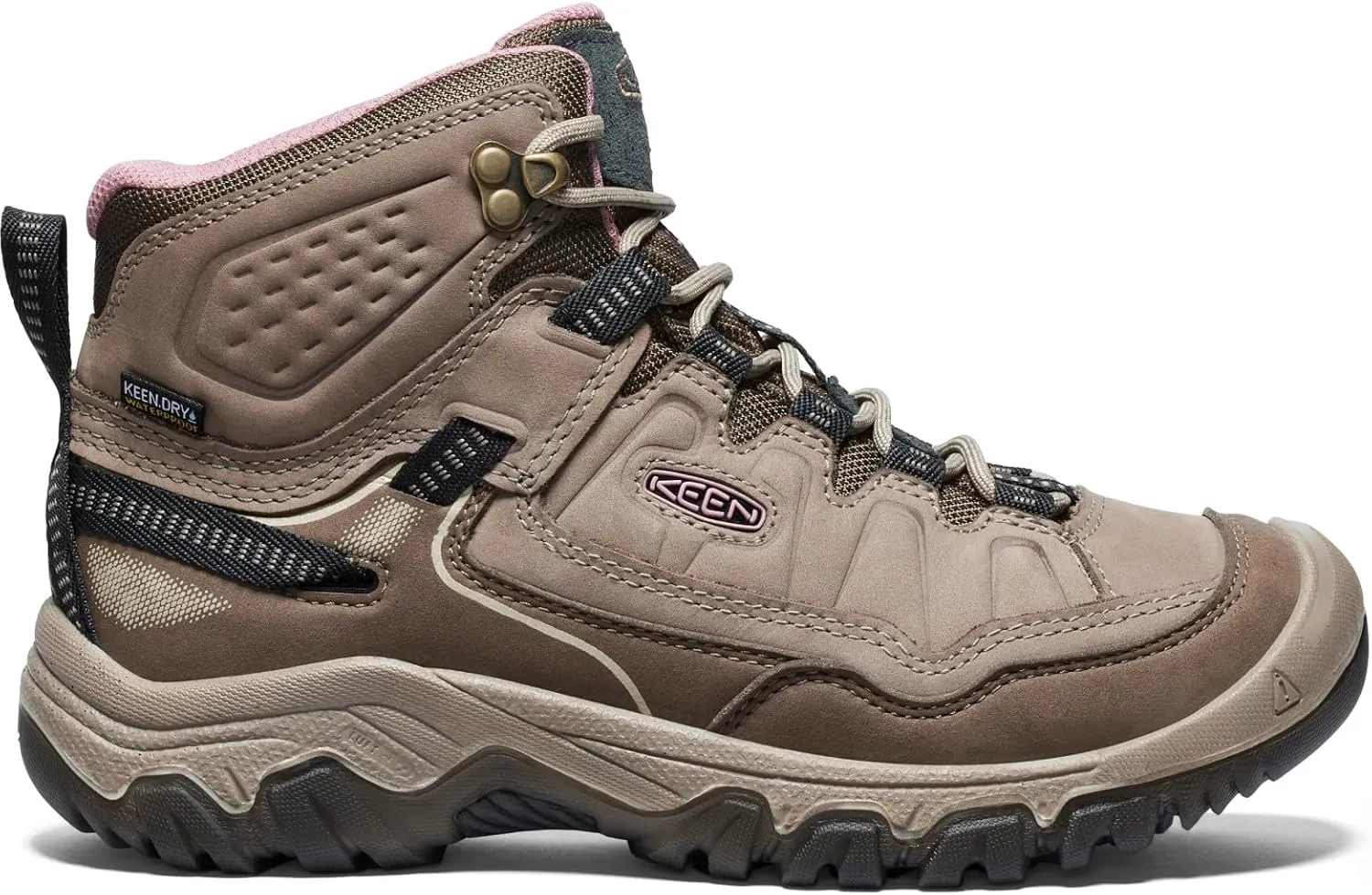 KEEN Women's Targhee 4 Mid Height Durable Comfortable Waterproof Hiking Boot