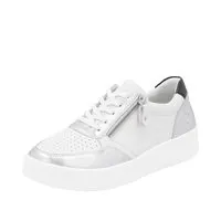 Kendra 05 - Silver/White