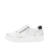 Kendra 05 - Silver/White