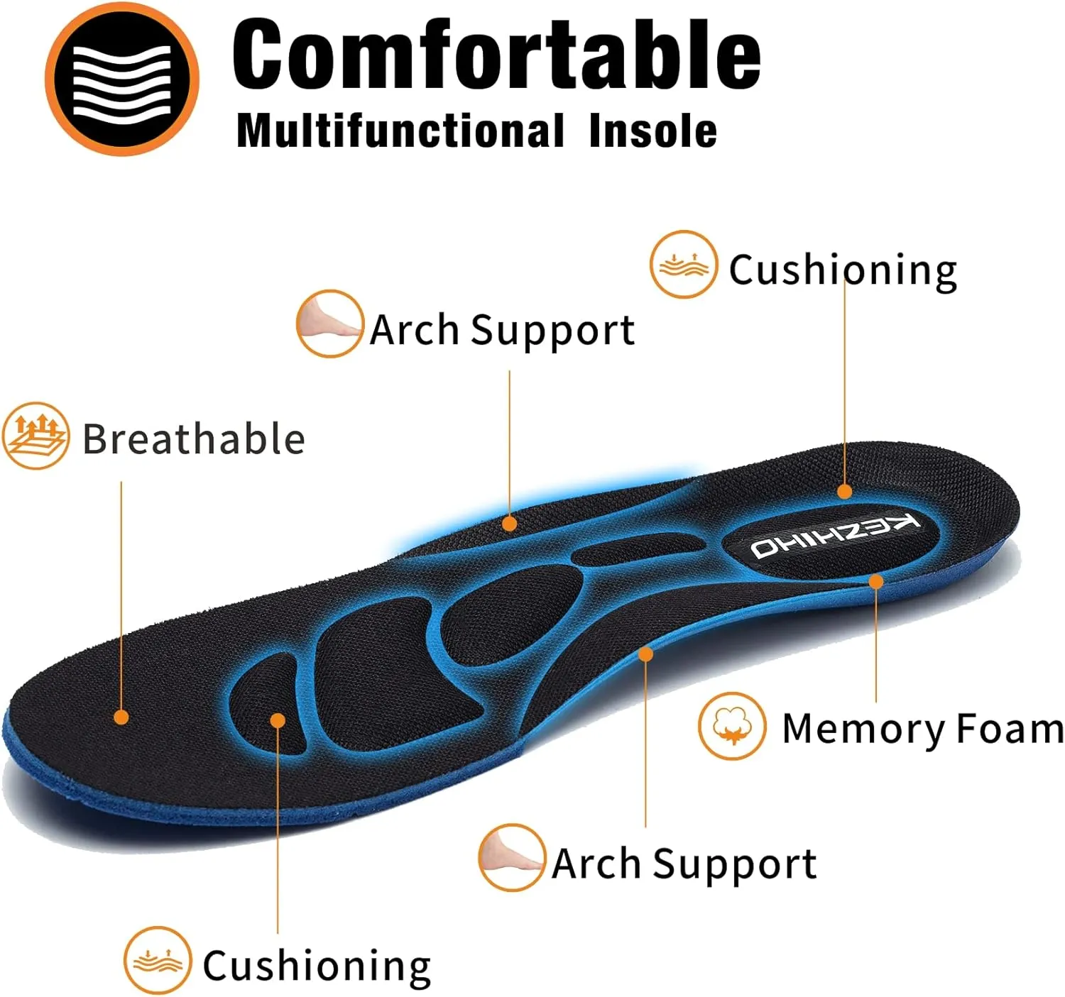 Kezhiho Steel Toe Shoes for Men Women Cushion Comfortable Work Shoes Lightweight Breathable Sneakers Slip Resistant Indestructible Construction Industrial Safety Shoes