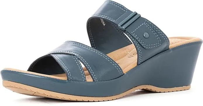 Khadim's Women Blue Casual Sandal