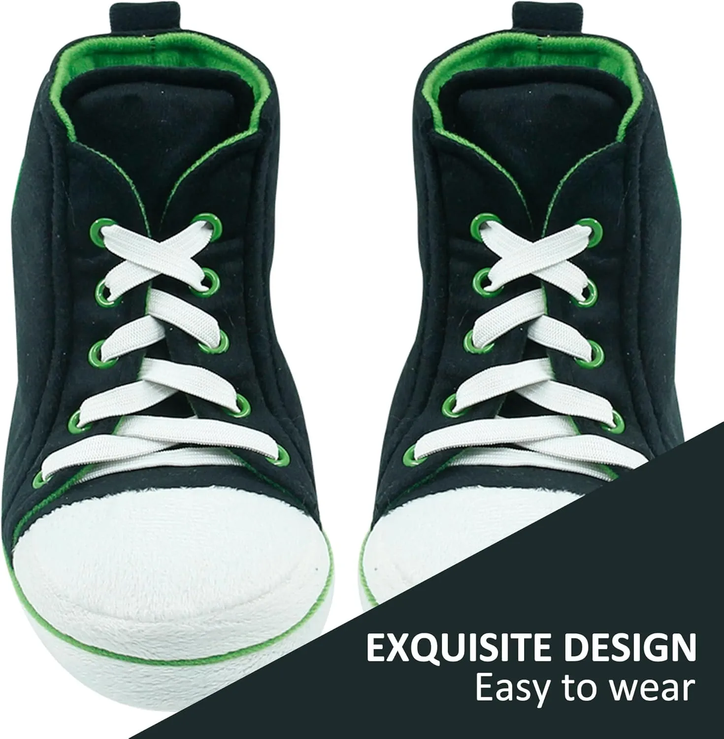 Kids Sneaker Slippers - Soft and Stylish Comfort Cozy House Shoes for Girls and Boys