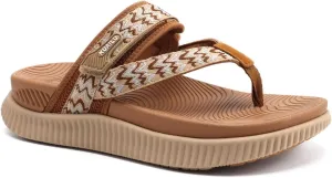 KuaiLu Womens Flip Flops With Arch Support Adjustable Thick Athletic Cushion Recovery Walking Sandals For Woman Ladies Fashion Comfortable Flip-Flop Slides, Water Resistant & Lightweight