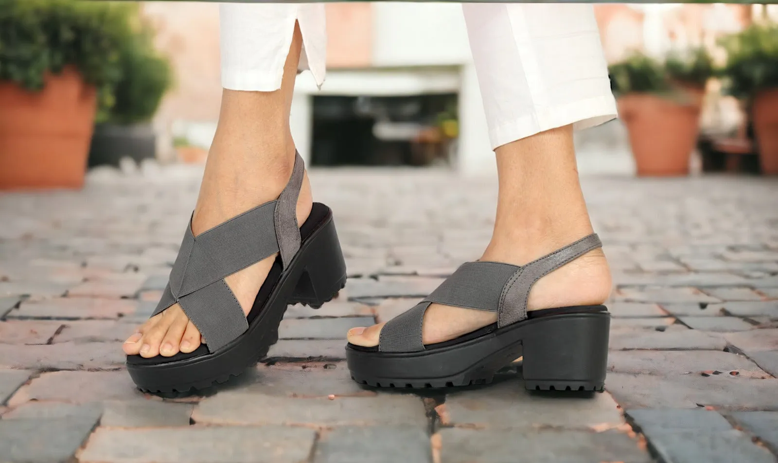 Ladies heel Sandal 911403