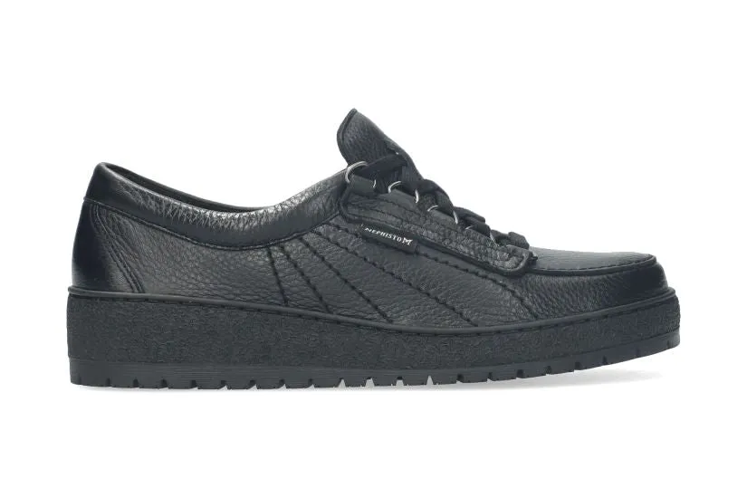 'Lady' women's lace-up shoe - black